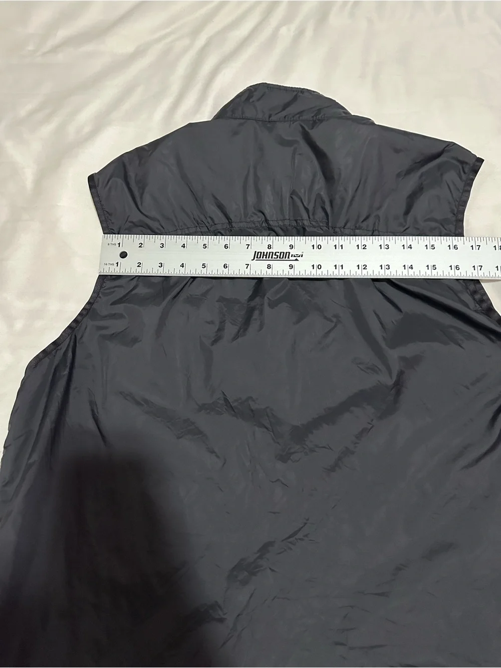 Tommy Bahama Vest Mens XL Full Zip Golf Vest Black Lightweight Nylon Pockets XL